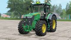 John Deere 7R series〡front hydraulic or weight for Farming Simulator 2017