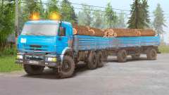 KAMAZ-43118〡imready has its own cargo for Spin Tires
