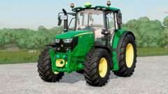 John Deere 6M series〡front hydraulic or weighᵵ for Farming Simulator 2017