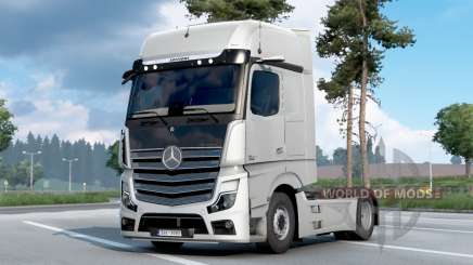 Mercedes-Benz Actros 1800 LS (MP4) v1.7.1 for Euro Truck Simulator 2