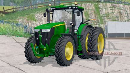 John Deere 7310R〡with additional wheels for Farming Simulator 2015