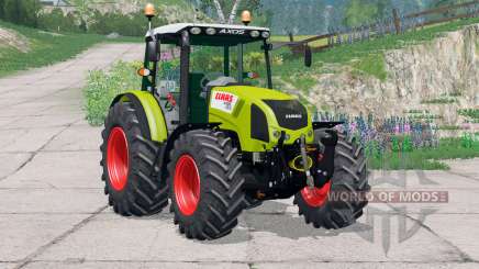 Claas Axos 330〡moving front axle for Farming Simulator 2015