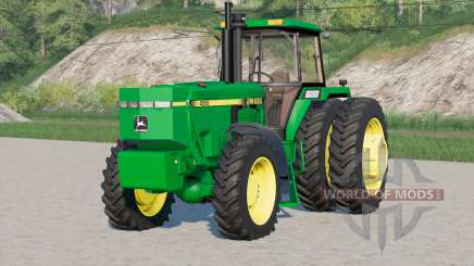 John Deere 4055 series〡there are dual rear wheels for Farming Simulator 2017