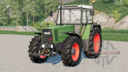 Fendt Farmer 310 LSA Turbomatik〡changed smoke color for Farming Simulator 2017