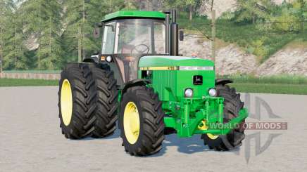 John Deere 4055 series〡there are narrow wheels for Farming Simulator 2017