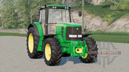 John Deere 6030 series〡improved textures for Farming Simulator 2017