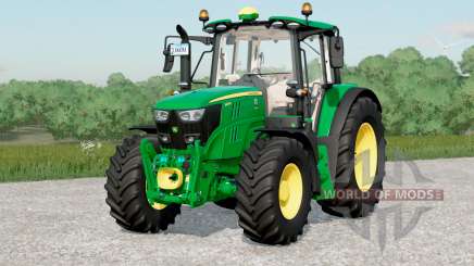 John Deere 6M series〡front hydraulic or weighᵵ for Farming Simulator 2017