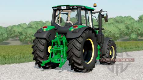 John Deere 6M series〡tires configurations for Farming Simulator 2017