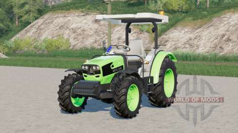 Deutz-Fahr 4080 E〡added wheel options for Farming Simulator 2017