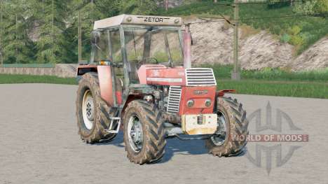 Zetor Crystal 8045〡with extra weights on wheels for Farming Simulator 2017