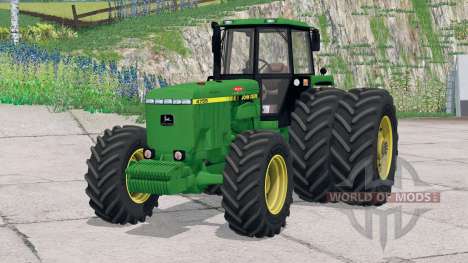John Deere 4755〡3 wheels configurations for Farming Simulator 2015