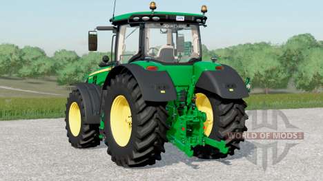 John Deere 8R series〡configurable front weight for Farming Simulator 2017