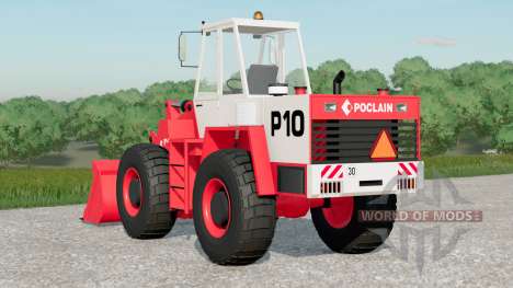 Poclain P10〡bucket capacity 7000l for Farming Simulator 2017