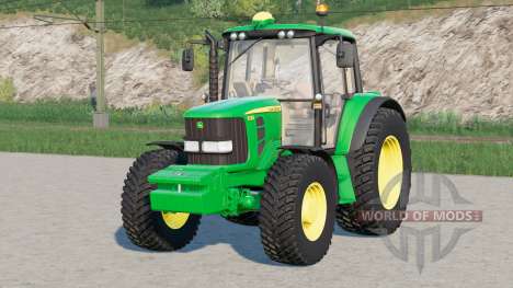 John Deere 6030 series〡front hydraulic or weight for Farming Simulator 2017