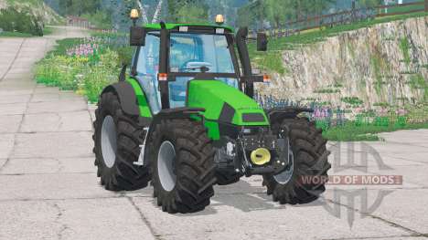 Deutz-Fahr Agrotron 120〡FL console on the button for Farming Simulator 2015