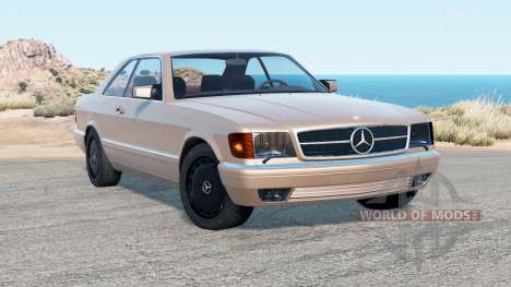 Mercedes-Benz 560 SEC (C126) 1986 for BeamNG Drive