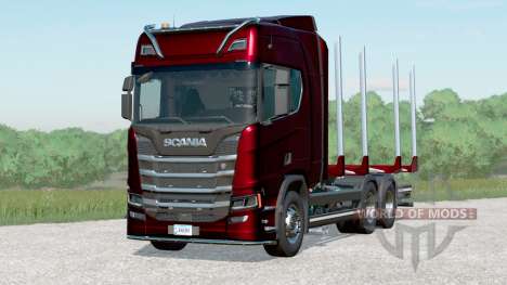 Scania R 500 Timber Truck for Farming Simulator 2017