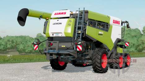 Claas Lexion 8900〡selectable wheels brand for Farming Simulator 2017