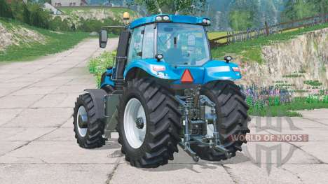 New Holland T8.320〡real engine for Farming Simulator 2015