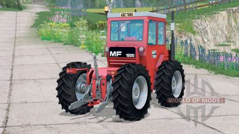 Massey Ferguson 1200〡adjustable hitch for Farming Simulator 2015