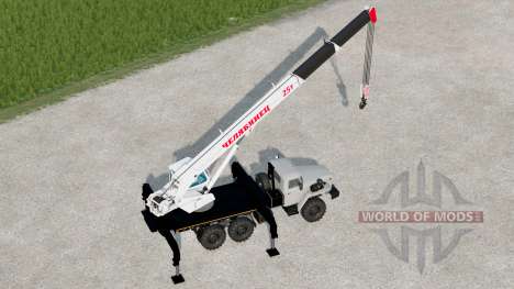 Ural-4320 KS-45721〡fully operable crane for Farming Simulator 2017