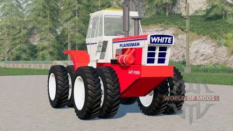 White A4T-1600 Plainsman〡wheels selection for Farming Simulator 2017