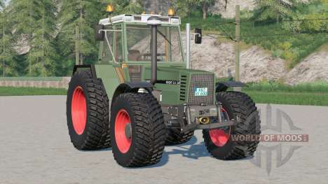 Fendt Favorit 600 LSA〡there are dual rear wheels for Farming Simulator 2017