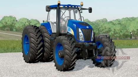 New Holland TG285〡fenders can be hidden for Farming Simulator 2017