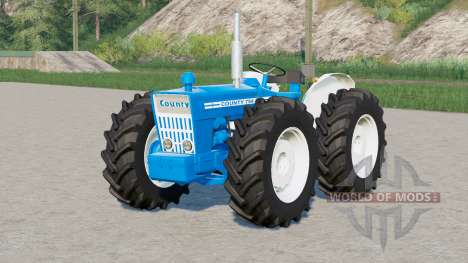County 754〡includes extra weights on wheels for Farming Simulator 2017