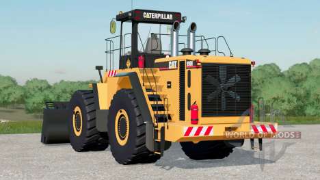 Caterpillar 990H〡bucket capacity 19000l for Farming Simulator 2017