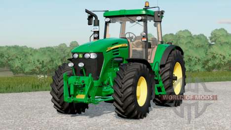 John Deere 7020 series〡front hydraulic or weight for Farming Simulator 2017