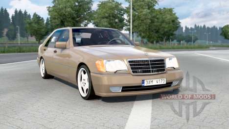 Mercedes-Benz S 600 AMG (W140) 1993 for Euro Truck Simulator 2