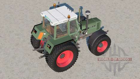 Fendt Favorit 600 LSA〡there are dual rear wheels for Farming Simulator 2017