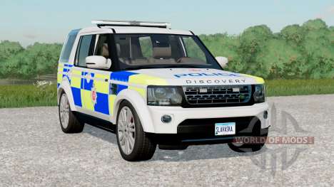 Land Rover Discovery 4 UK Police for Farming Simulator 2017