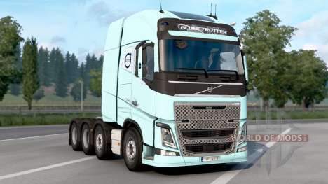 Volvo FH16 8x4 Tractor Globetrotter Cab v3.1.8 for Euro Truck Simulator 2