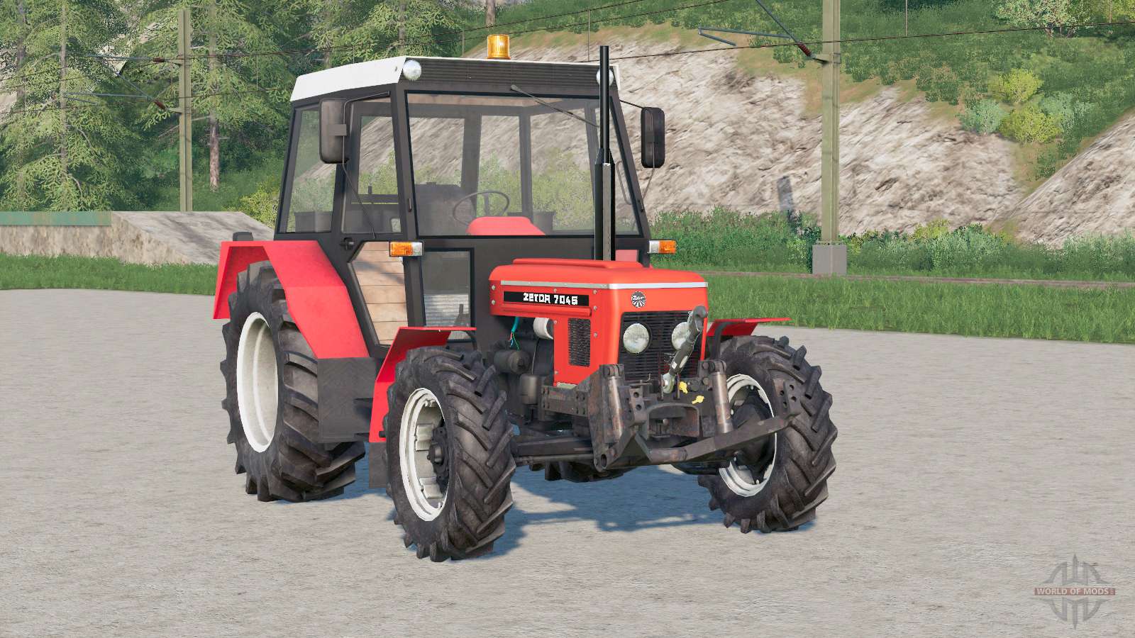 Zetor 7045〡2 Different Exhausts For Farming Simulator 2017 0048