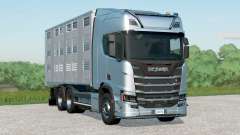 Scania R500 Highline Livestock Truck for Farming Simulator 2017