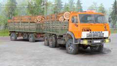 KAMAZ-4310〡with wheel options for Spin Tires