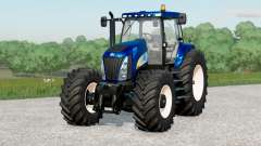 New Holland TG285〡with or without front fenders for Farming Simulator 2017