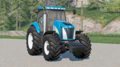 New Holland TG200 series〡configurable front weight for Farming Simulator 2017