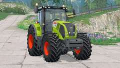 Claas Axion 850〡exhaust gases are dynamic for Farming Simulator 2015
