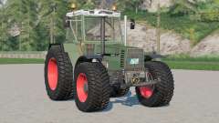 Fendt Favorit 600 LSA Turbomatik E〡there are dual rear wheels for Farming Simulator 2017