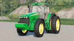 John Deere 8020 series〡includes front weight for Farming Simulator 2017