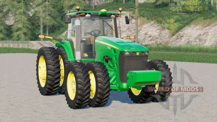 John Deere 8030 series〡Firestone and Michelin tires for Farming Simulator 2017