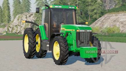 John Deere 8010 series〡power selection for Farming Simulator 2017