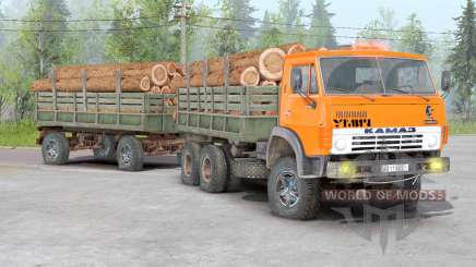 KAMAZ-4310〡with wheel options for Spin Tires