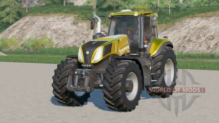 New Holland T8 series〡4 rotating beacons for Farming Simulator 2017