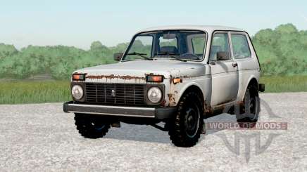 VAZ-2121 Niva〡a aged view with rust for Farming Simulator 2017