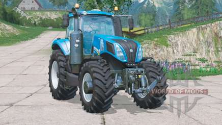 New Holland T8.320〡real engine for Farming Simulator 2015