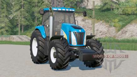 New Holland TG200 series〡configurable front weight for Farming Simulator 2017